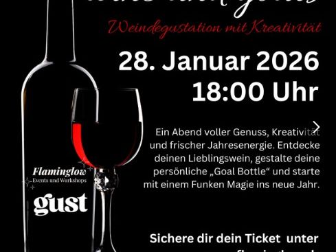 Wine and Goals mit gust und Flaminglow