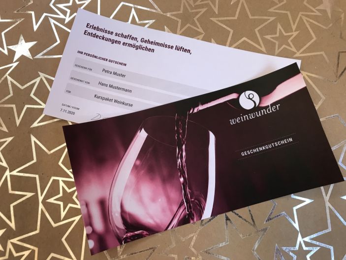 weinwunder Geschenkgutscheine